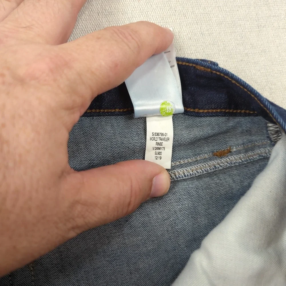 Banana Republic Jeans Mens 30x30 Blue Traveler Slim‎ Fit Casual
